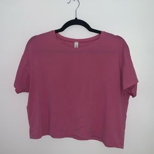Pink lululemon top